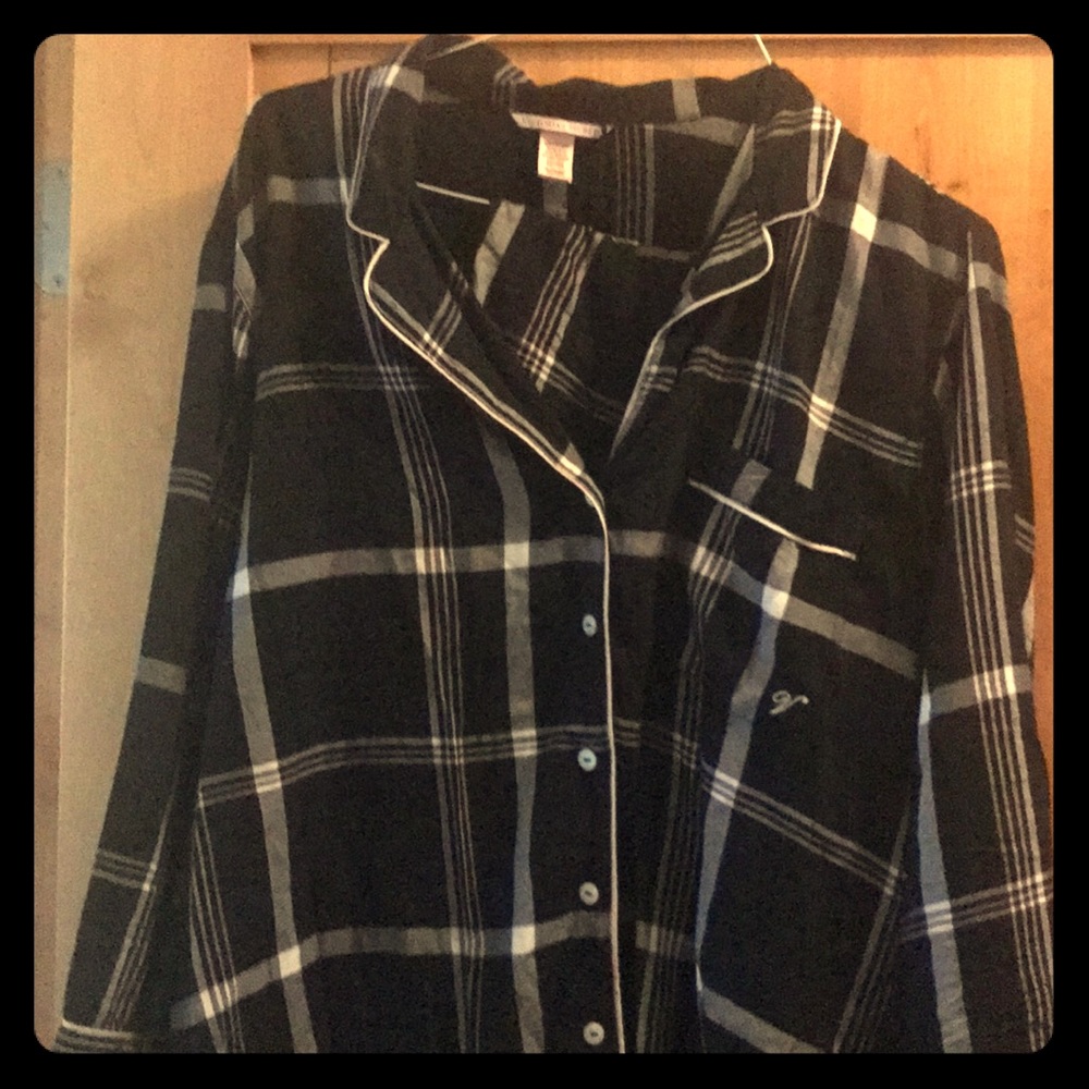 Victoria Secret Light flannel pajamas